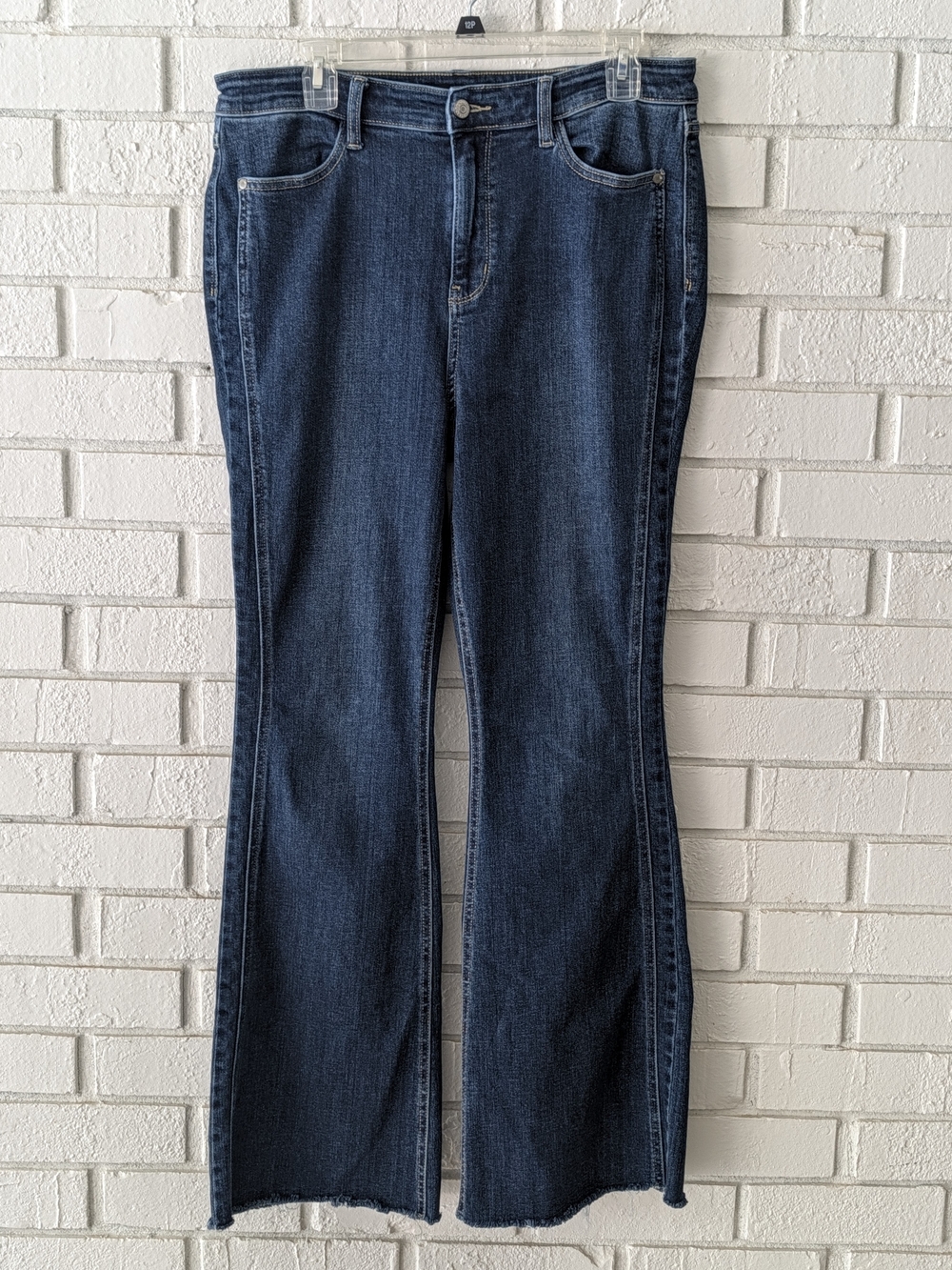 Judy Blue High Waist Angled Side Seam Detail Flare Jeans